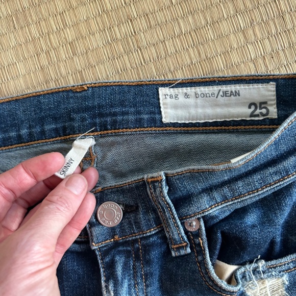 Rag and bone skinny jeans size 25 - Picture 4 of 4